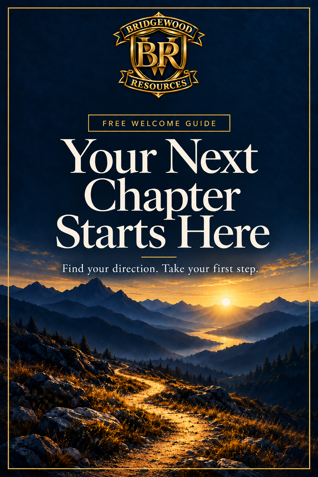 Your Next Chapter Starts Here free welcome guide cover