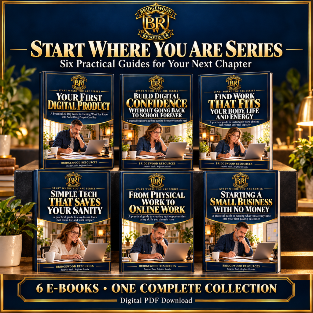 Bridgewood Resources Start Where You Are complete six-book collection